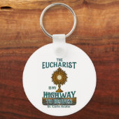 De Eucharistie is mijn weg naar de hemel Sleutelhanger (Voorkant)