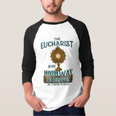 De Eucharistie van Carlo Accutis is mijn weg naar  T-shirt (Voorkant)