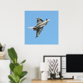 De Eurofighter Typhoon 24 x 24 inch Poster (Thuiskantoor)