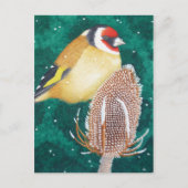 De Europese Goldfinch Briefkaart (Voorkant)