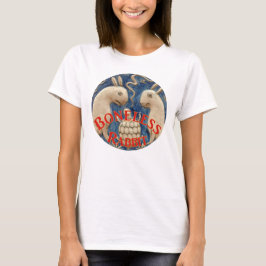 De Europese Reizen van het Botloze Konijn T-shirt
