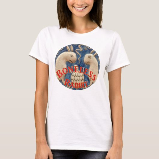 De Europese Reizen van het Botloze Konijn T-shirt (Voorkant)