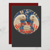 De Europese Reizen van het Konijn Zonder Botten Kaart (Voorkant / Achterkant)