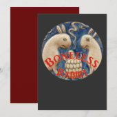 De Europese Reizen van het Onbeende Konijn Kaart (Voorkant / Achterkant)