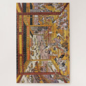 De Evening Cool van Ryōgoku Bridge Legpuzzel (Verticaal)