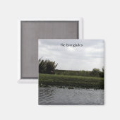 De Everglades Waterverf Magneet (Voorkant / Achterkant)