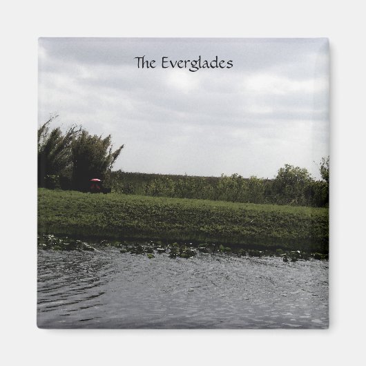 De Everglades Waterverf Magneet (Voorkant)