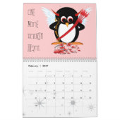 De EVIL PENGUIN™ Cartoon CALENDAR 2012 Kalender (Feb 2027)