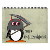 De EVIL PENGUIN™ Cartoon CALENDAR 2013 Kalender (Hoes)