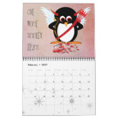 De EVIL PENGUIN™ Cartoon CALENDAR 2016 Kalender (Feb 2027)