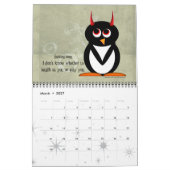 De EVIL PENGUIN™ Cartoon CALENDAR 2016 Kalender (Mar 2027)