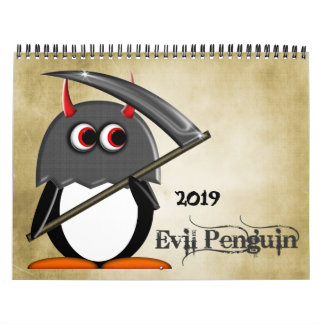 De EVIL PENGUIN™ Cartoon CALENDAR 2016 Kalender