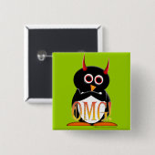 De Evil Penguin Project TM Button (Voorkant /achterkant)