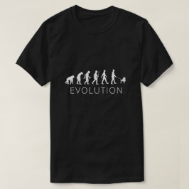 De Evolutie T-Shirt van de Eigenaar van het honden