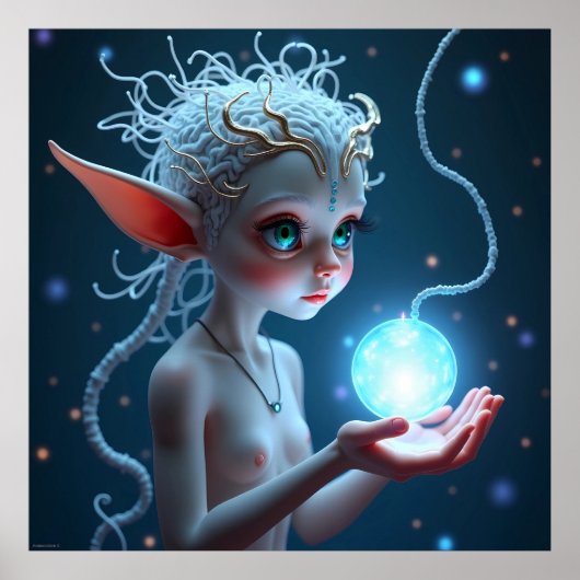 De evolutie van AI Intelligence Poster (Voorkant)