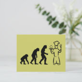 De Evolutie van Baker Briefkaart (Staand voorkant)