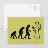 De Evolutie van Baker Briefkaart (Voorkant / Achterkant)