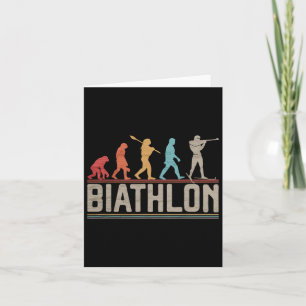 De evolutie van biatlon doel schieten XC huid Kaart