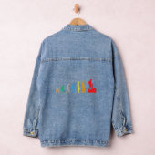De evolutie van Darwin Science buiten kamperen Denim Jacket (Hangar)