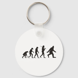 De evolutie van de Bigfoot Sleutelhanger