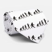 De evolutie van de Bigfoot Stropdas (Opgerold)