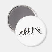 De evolutie van de danser magneet (Voorkant / Achterkant)