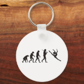 De evolutie van de danser sleutelhanger (Voorkant)