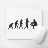 De evolutie van de honkbalpitcher muismat (Met muis)