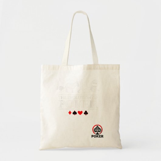 De evolutie van de Kaart van de van het Man van D Tote Bag (Voorkant)