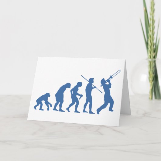 De Evolutie van de muziek Kaart (Voorkant)