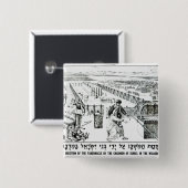 De evolutie van de tablet vierkante button 5,1 cm (Voorkant /achterkant)