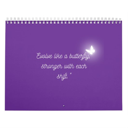 De evolutie van de vlinder kalender (Hoes)