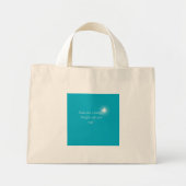 De Evolutie van de Vlinder Mini Tote Bag (Voorkant)