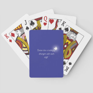 De evolutie van de vlinder pokerkaarten