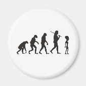 De evolutie van de vreemdeling magneet (Voorkant)