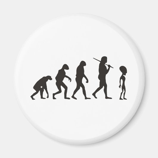 De evolutie van de vreemdeling magneet (Voorkant)