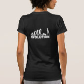 De evolutie van de vrouwenregel t-shirt (Achterkant)