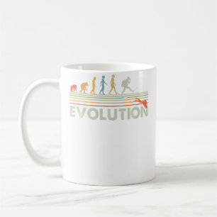 De evolutie van duiken met perslucht koffiemok