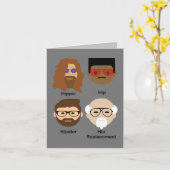 De evolutie van heup - hippie naar heupvervanging kaart (Gele Bloem)