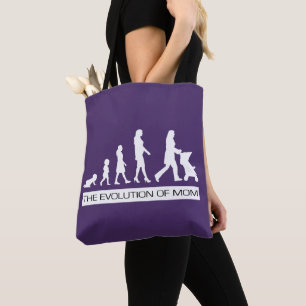 De evolutie van mam Funny Moederdag Gift Tote Bag