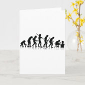 De Evolutie van Nerd Kaart (Gele Bloem)