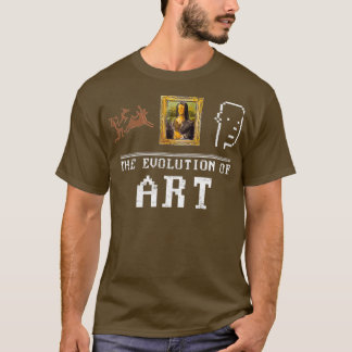 De evolutie van niet-fungibele kunsttokens t-shirt