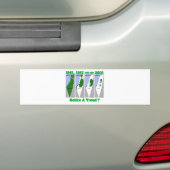 De evolutie van Palestina Bumpersticker (Op auto)