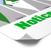 De evolutie van Palestina Poster (Hoek)