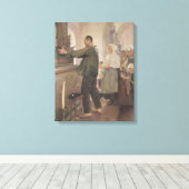 De Ex Voto, 1898 Canvas Afdruk (Insitu (Houten vloer))