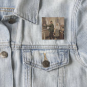 De Ex Voto, 1898 Vierkante Button 5,1 Cm (In situ)