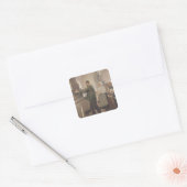 De Ex Voto, 1898 Vierkante Sticker (Envelop)