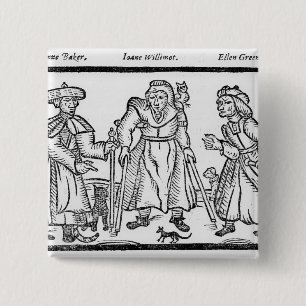 De examens van Anne Baker, Joanne Vierkante Button 5,1 Cm
