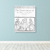 De examens van Anne Baker, Joanne Willimot Canvas Afdruk (Insitu (Houten vloer))