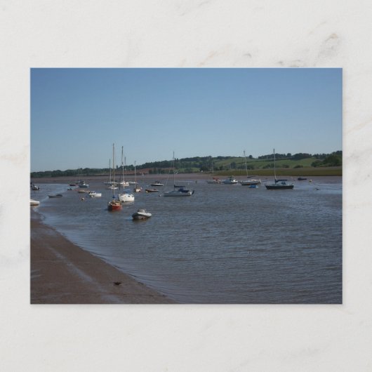 De Exe, Topsham, Devon, VK Briefkaart (Voorkant)